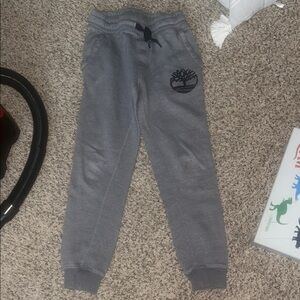 Timberland Kids Charcoal Joggers with Logo size 8 Boys